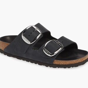 Birkenstock big buckle slides